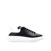 Alexander McQueen Black Calfskin Chunky Sneakers